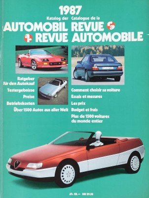 AUTOMOBIL REVUE 1987