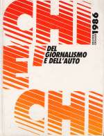 CHI E' CHI DEL GIORNALISMO E DELL'AUTO 1986