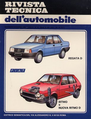 FIAT REGATA D, RITMO E NUOVA RITMO D