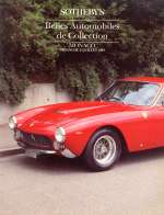 SOTHEBY'S BELLES AUTOMOBILES DE COLLECTION