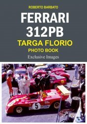 FERRARI 312 PB TARGA FLORIO PHOTO BOOK