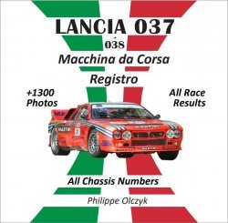 LANCIA 037 - MACCHINA DA CORSA - REGISTRO