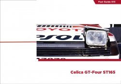 TOYOTA CELICA GT-FOUR ST165 - FAST GUIDE 013
